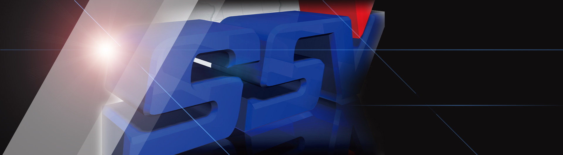 A blue 3 d sign with the number " 5 9 ".